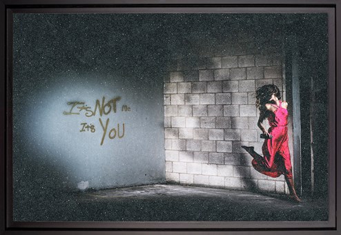 It's Not Me It's You by David Drebin - Framed C-Type Print with Diamond Dust